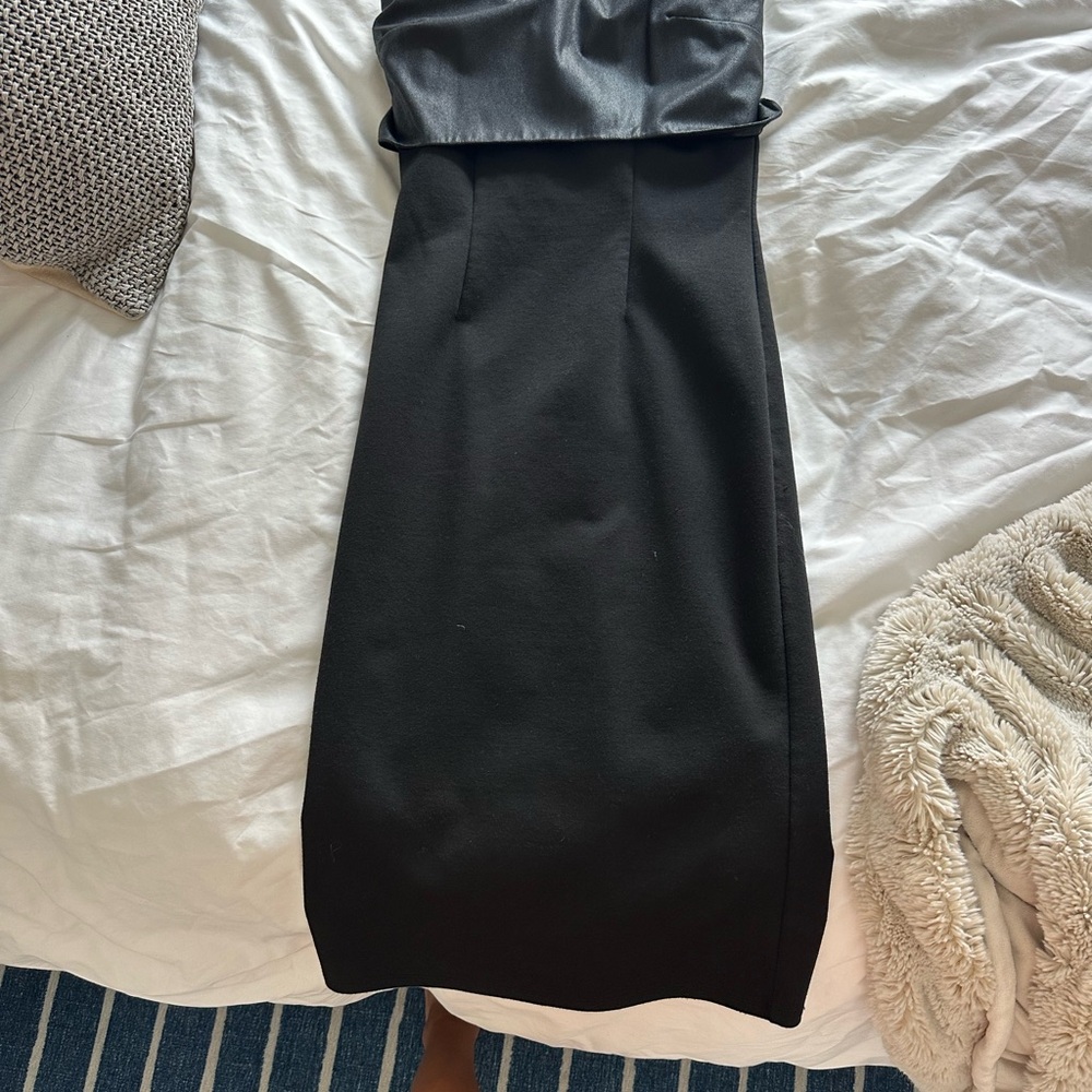 BCBGeneration Black Midi Dress